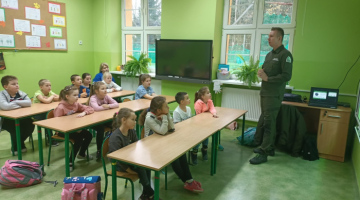 Spotkanie z panem Tomaszem Gawlikiem - przedstawicielem Zespołu Parków Krajobrazowych 