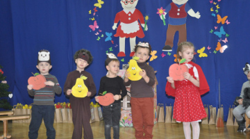 Dzień Babci i Dziadka w oddziale przedszkolnym.  