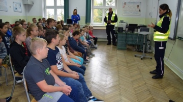 Spotkanie z policjantem, Akcja 