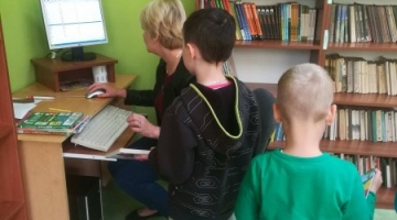 Przedszkolaki w bibliotece