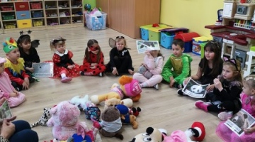 Święto Pluszowego Misia i Zabawa Andrzejkowa w oddziale przedszkolnym.