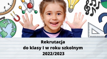 Rekrutacja do klasy I 