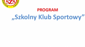 Program Szkolny Klub Sportowy