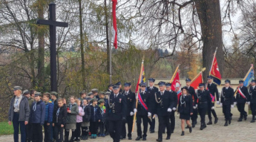 Gminne odchody 104 rocznicy odzyskania przez Polskę Niepodległości 