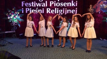 I miejsce na VI Ogólnopolskim Festiwalu Piosenki i Pieśni Religijnej