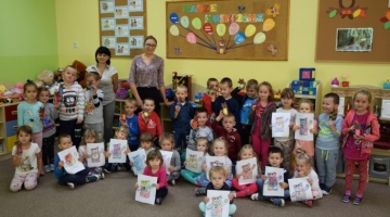 Bibliotekarze z wizytą w przedszkolu