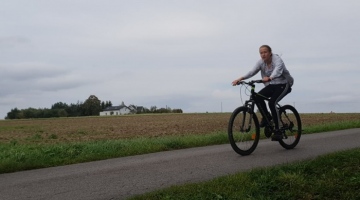 Rajd rowerowy w ramach XII europejskiego tygodnia sportu dla wszystkich.